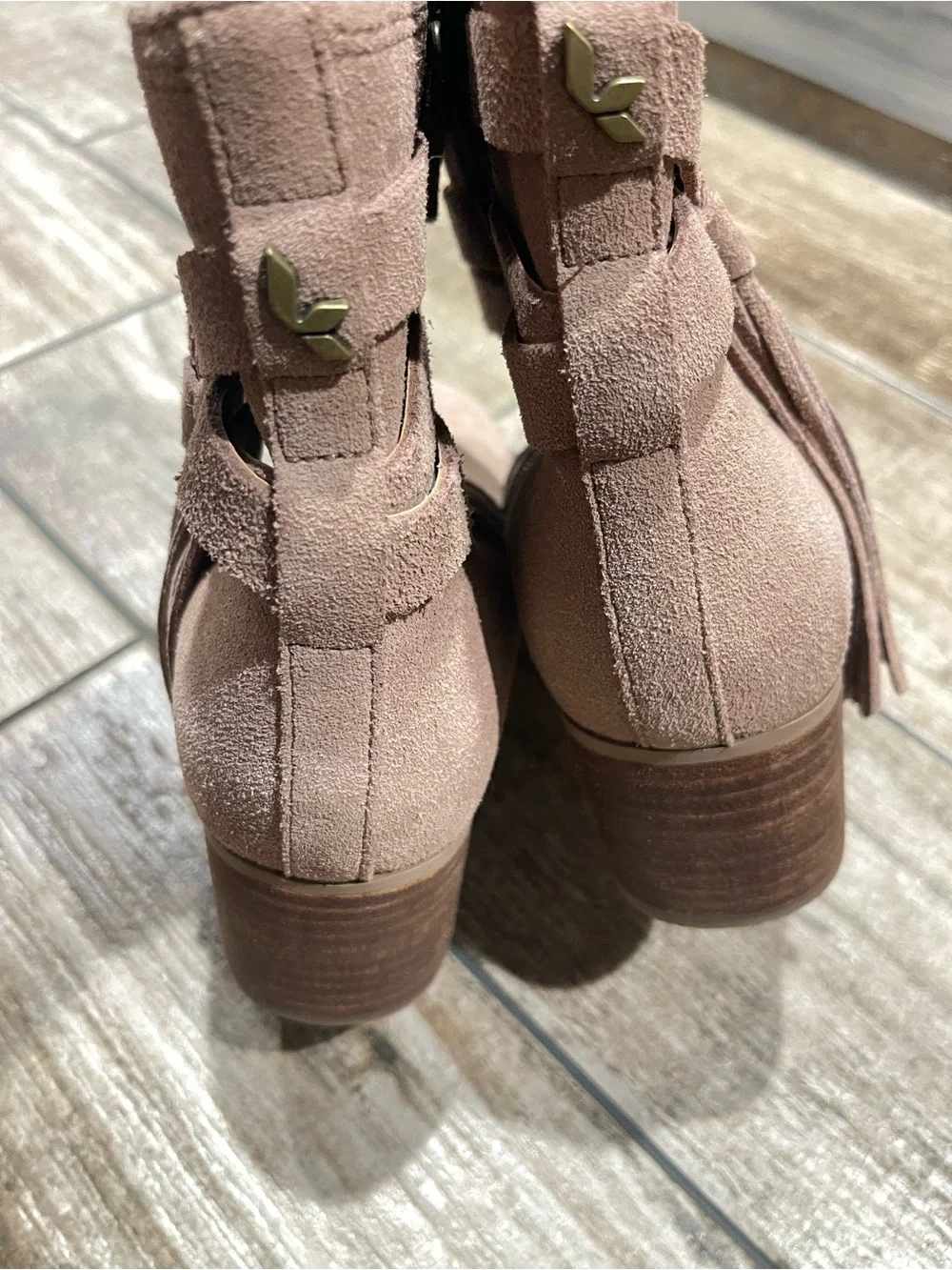 Kookaburra by Ugg Kenz Suede Tassel Boots Women’s Size 6